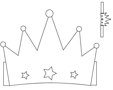 Трафарет короны короля своими руками (46 фото)