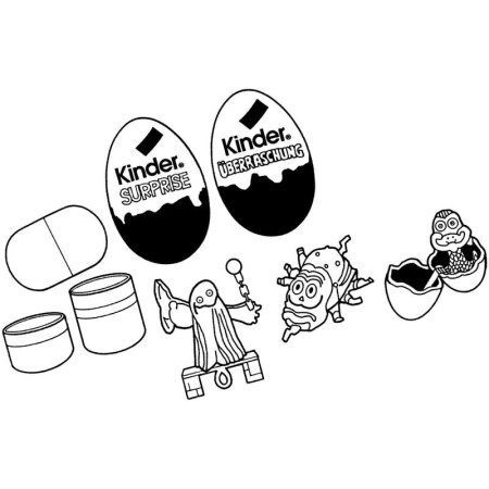 Раскраска Киндер