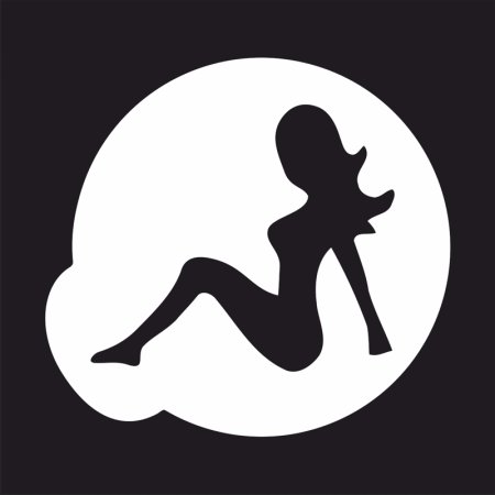 Трафарет для бикини