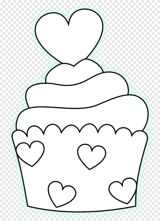 Трафарет пироженки