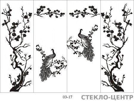 Трафарет для шкафа