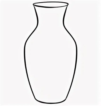 Рисунок вазы