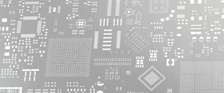 Трафарет v260 для печатных плат чертёж