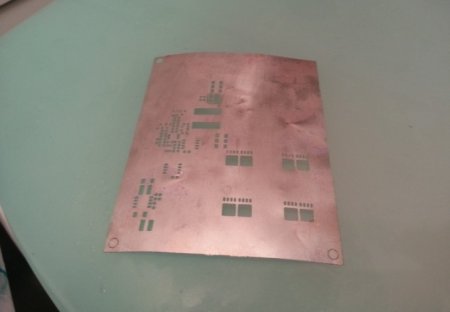 Трафарет нанесение паяльной пасты на печатные платы