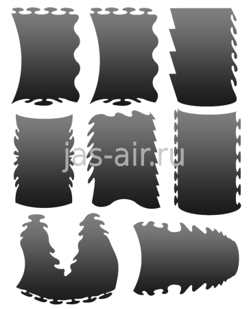 Трафареты для аэрографии