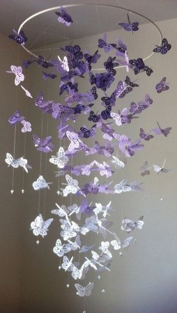 Подвесный украшения из бумаги