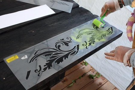 Трафареты для декора стола