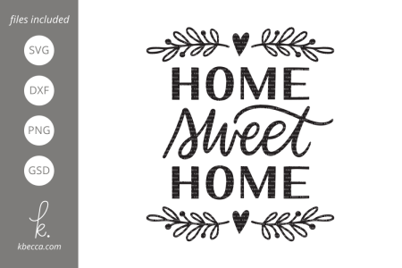 Home Sweet Home надпись