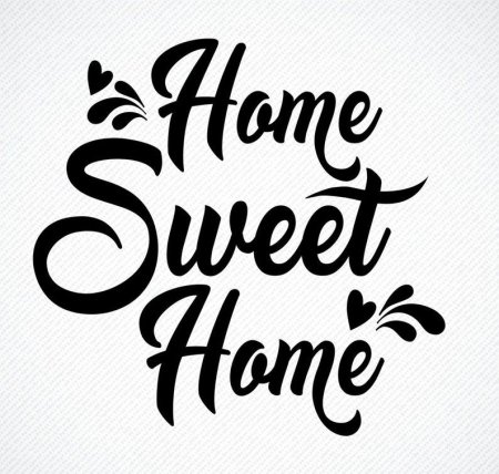 Home Sweet Home надпись