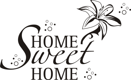 Трафарет Home Sweet Home