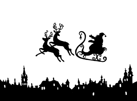 Силуэт сказочного города