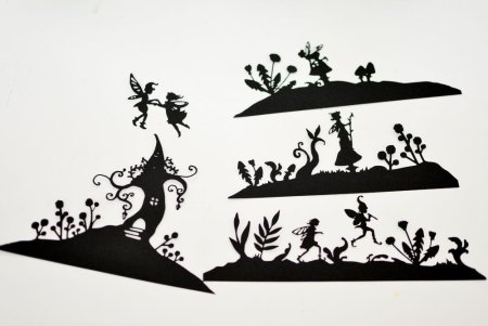Трафарет для подсвечника из банки