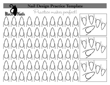 Инструкция как сделать трафареты для ногтей