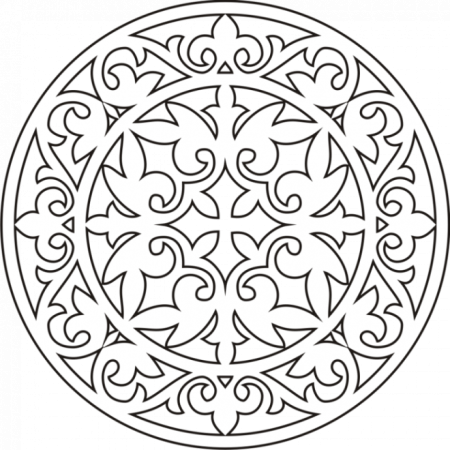 Орнамент в круге