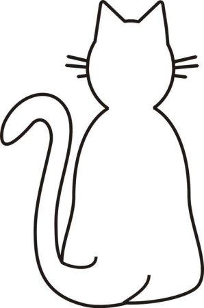Аппликация кошка