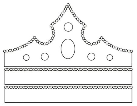 Корона макет