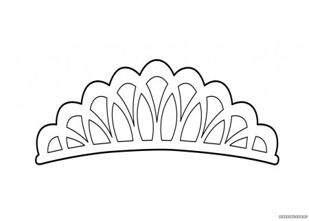 Корона трафарет