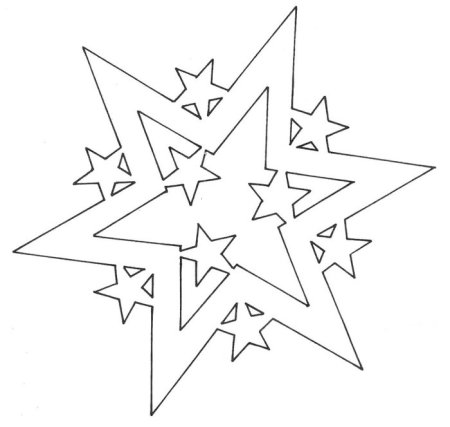 Новогодние трафаретымна окна