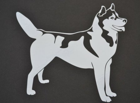 Собака для вырезания