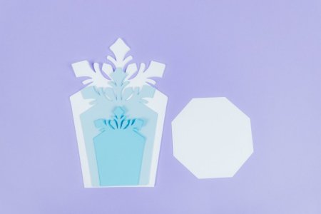 Снежинка цветок из бумаги