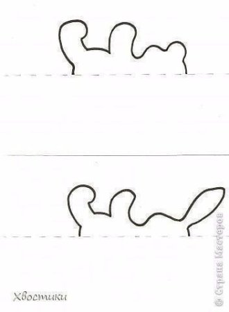 Симметричное силуэтное вырезание