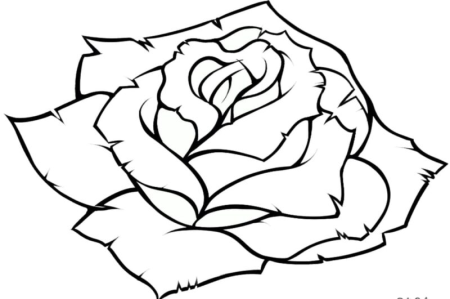 Трафареты розы для вырезания из бумаги (42 фото)