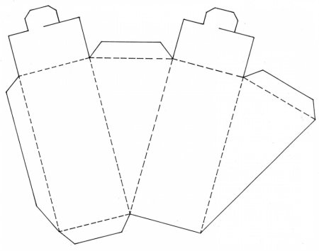 Трафарет для бумажного торта