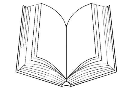 Раскраска "книга"