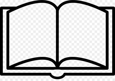 Рисунок раскрытой книги