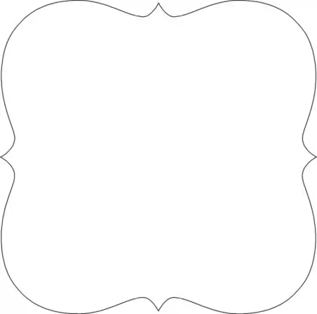 Фигурные трафареты для открыток