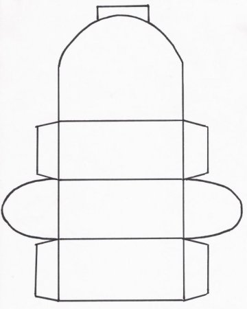 Маленький сундучок из бумаги