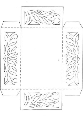 Коробочки для вырезания