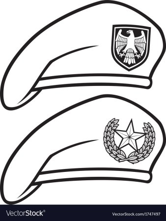 Military Beret вектор