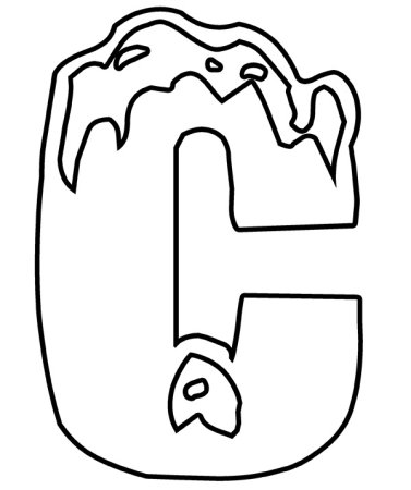 Новогодние буквы для вырезания