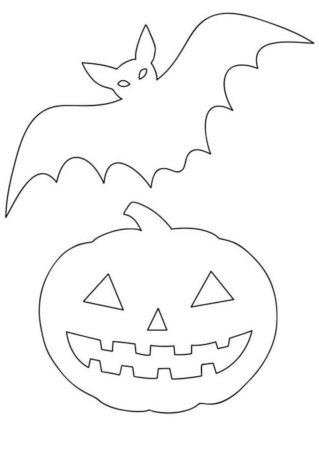 Трафареты на Хэллоуин