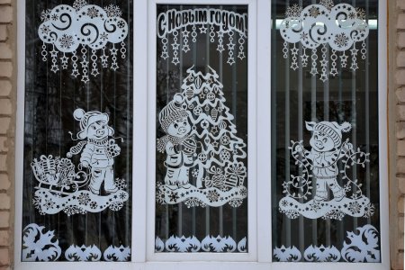 Украшение сюжетные на окна