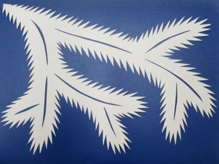 Ветка для украшения окна