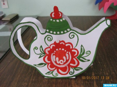 Чайник для вырезания