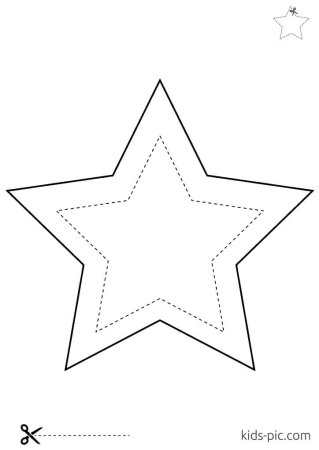 Трафареты звезды объемной для вырезания из бумаги (49 фото)