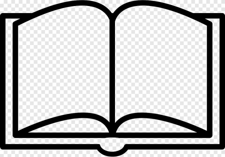 Рисунок раскрытой книги
