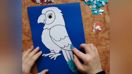 Аппликация грибы