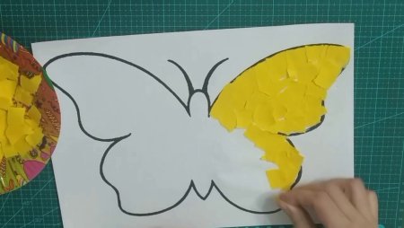 Шаблон для обрывной аппликации
