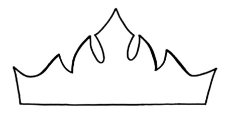 Выкройка короны Кощея Бессмертного