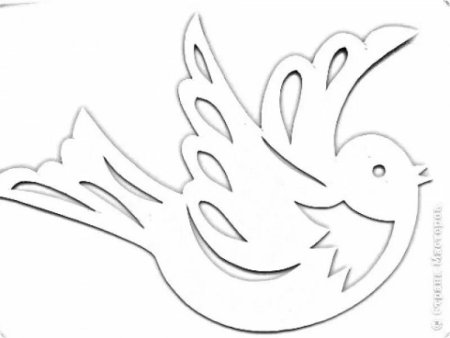 Птички для украшения окна