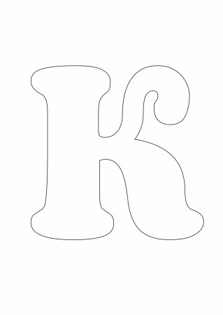 Красивые новогодние буквы для вырезания