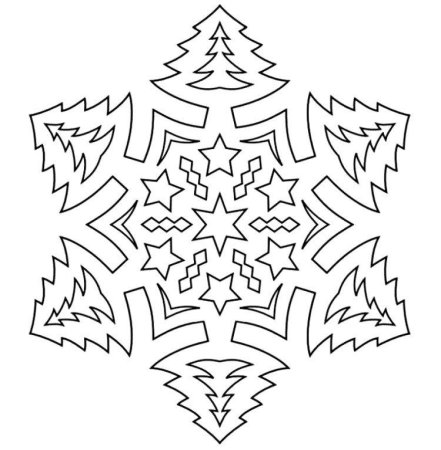 Новогодние трафареты на окн