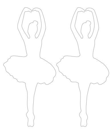 Балерина Снежинка