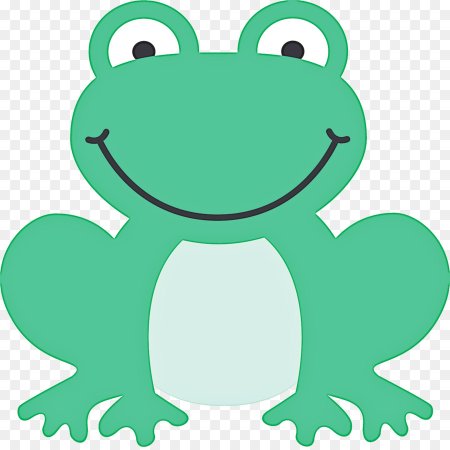 Трафарет лягушки для вырезания