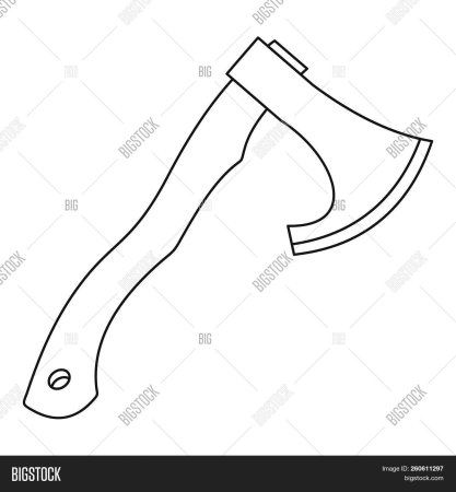 Топорик DXF