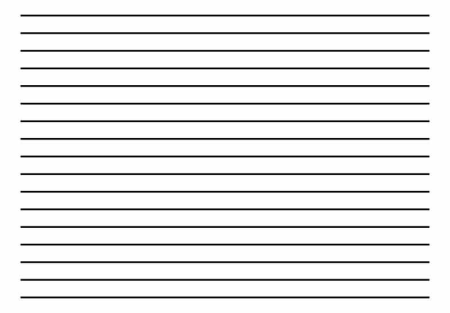 Разлинованный лист а4 в линейку горизонтально
